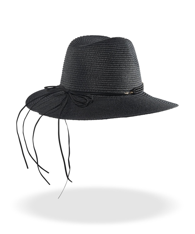 Denver Hayes Women's Panama Straw Hat Marks