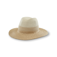 Chapeau en paille pour femmes, Denver Hayes Front_Three_Fourths_Angled_Left