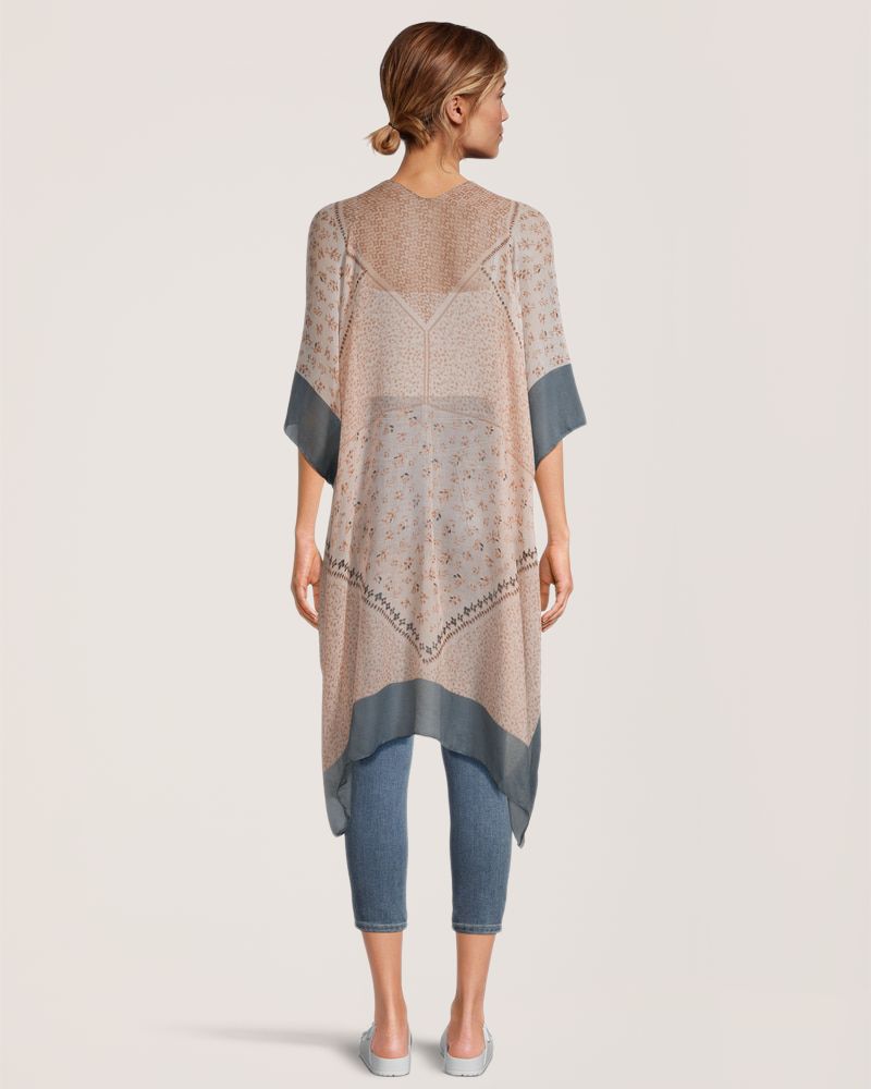 Foulard de style ruana imprimé pour femmes, Denver Hayes