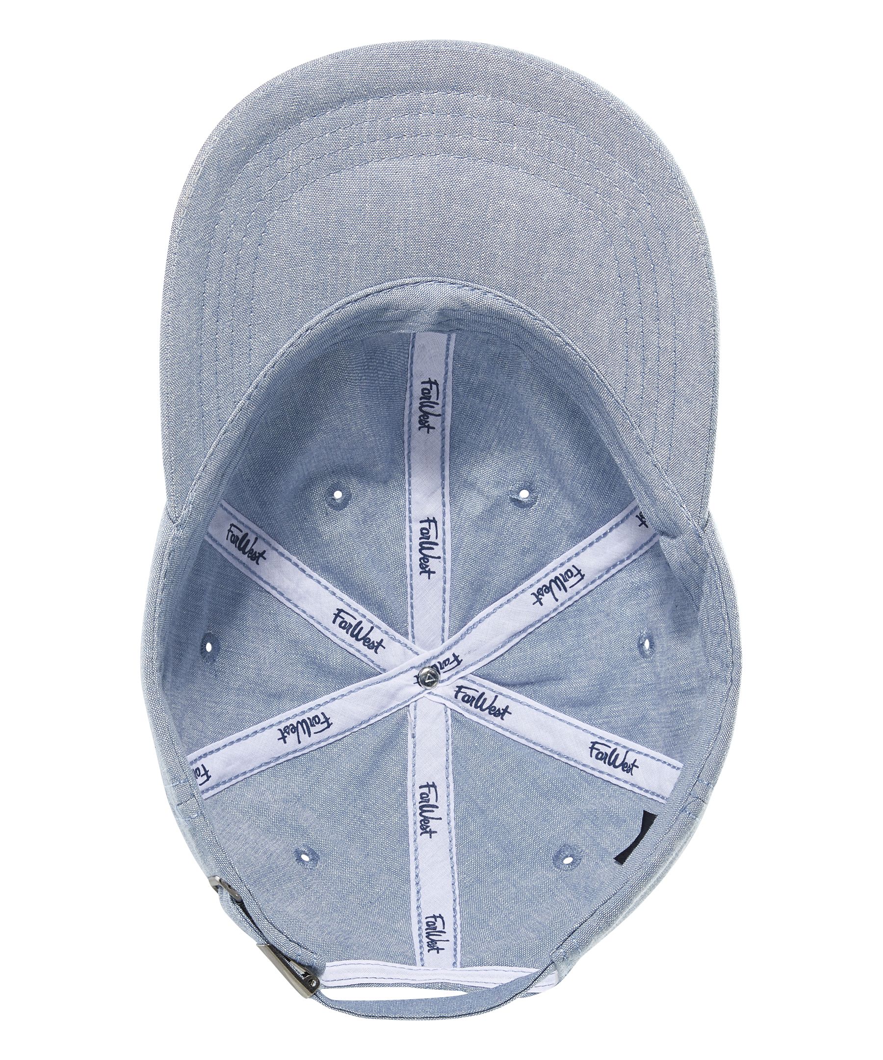 Casquette de baseball en chambray pour femmes, FarWest