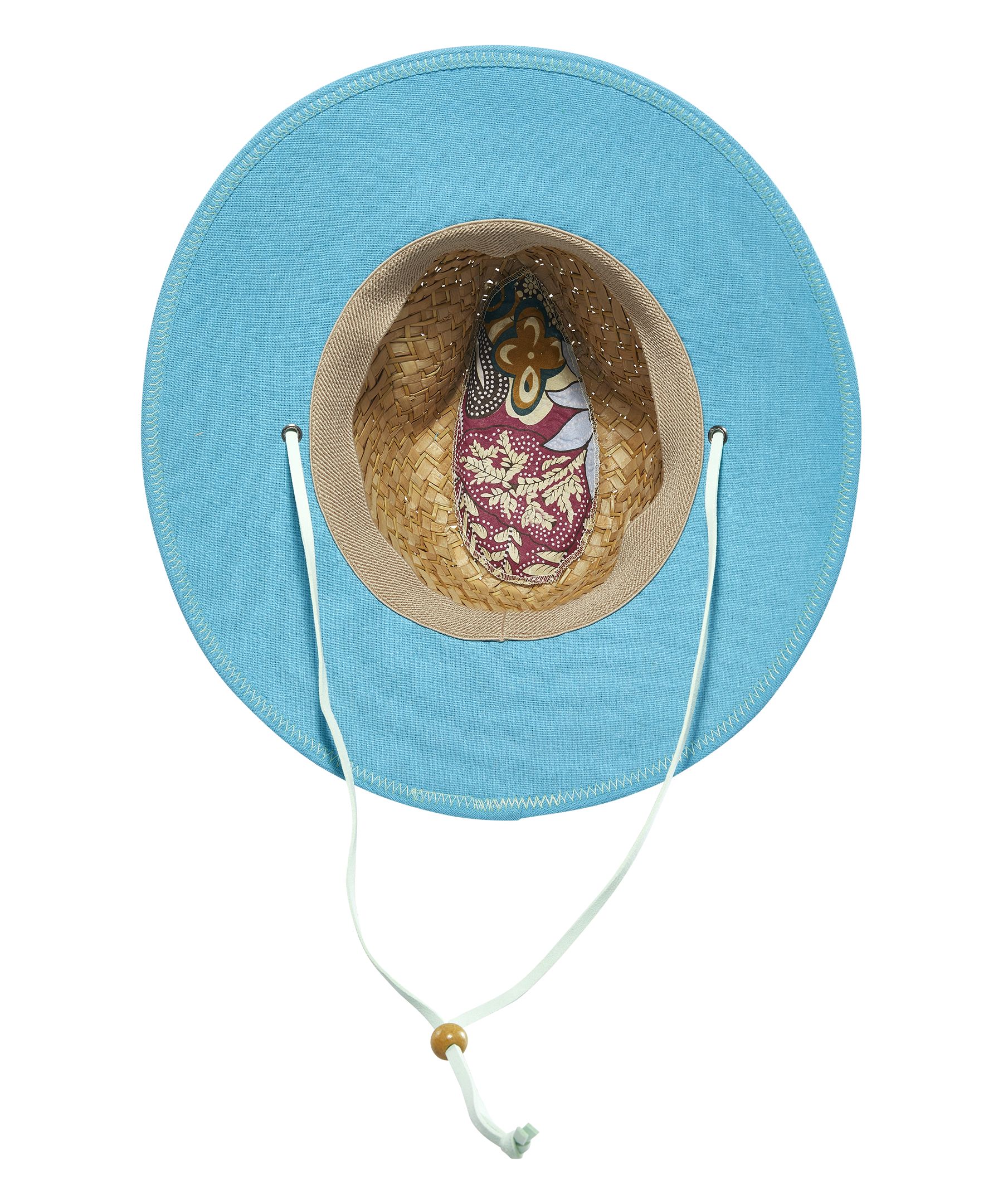 Chapeau de sauveteuse en paille pour femmes, FarWest