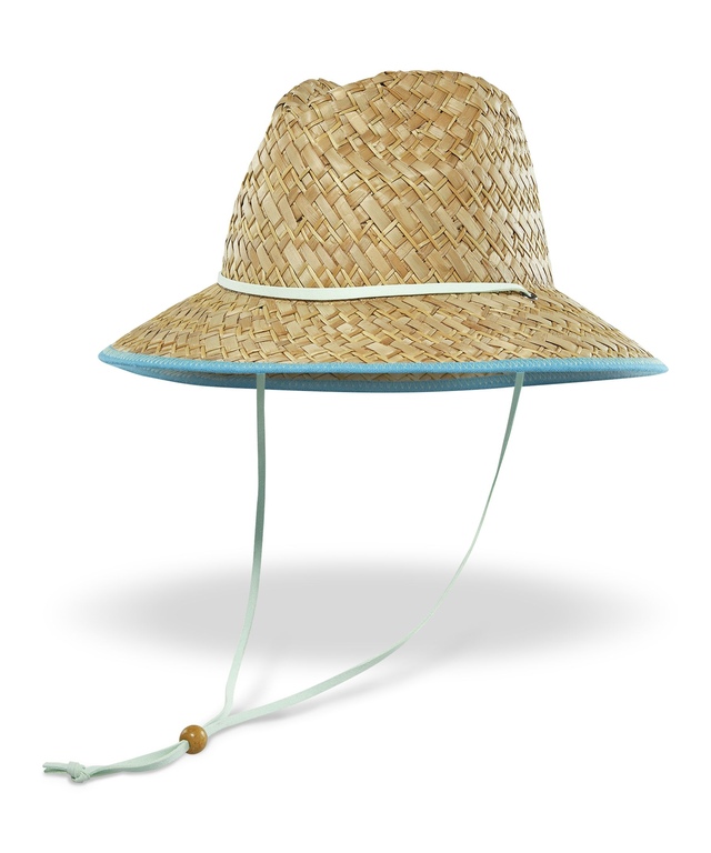 Chapeau de sauveteuse en paille pour femmes, FarWest