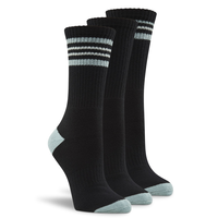 Shambhala Women's Quad Comfort FRESHTECH® Sport Crew Socks, 3 Pack Front_Three_Fourths_Angled_Right