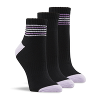 Chaussettes de sport avec Quad Comfort et Freshtech pour femmes, Shambhala, paquet de 3 paires Front_Three_Fourths_Angled_Right