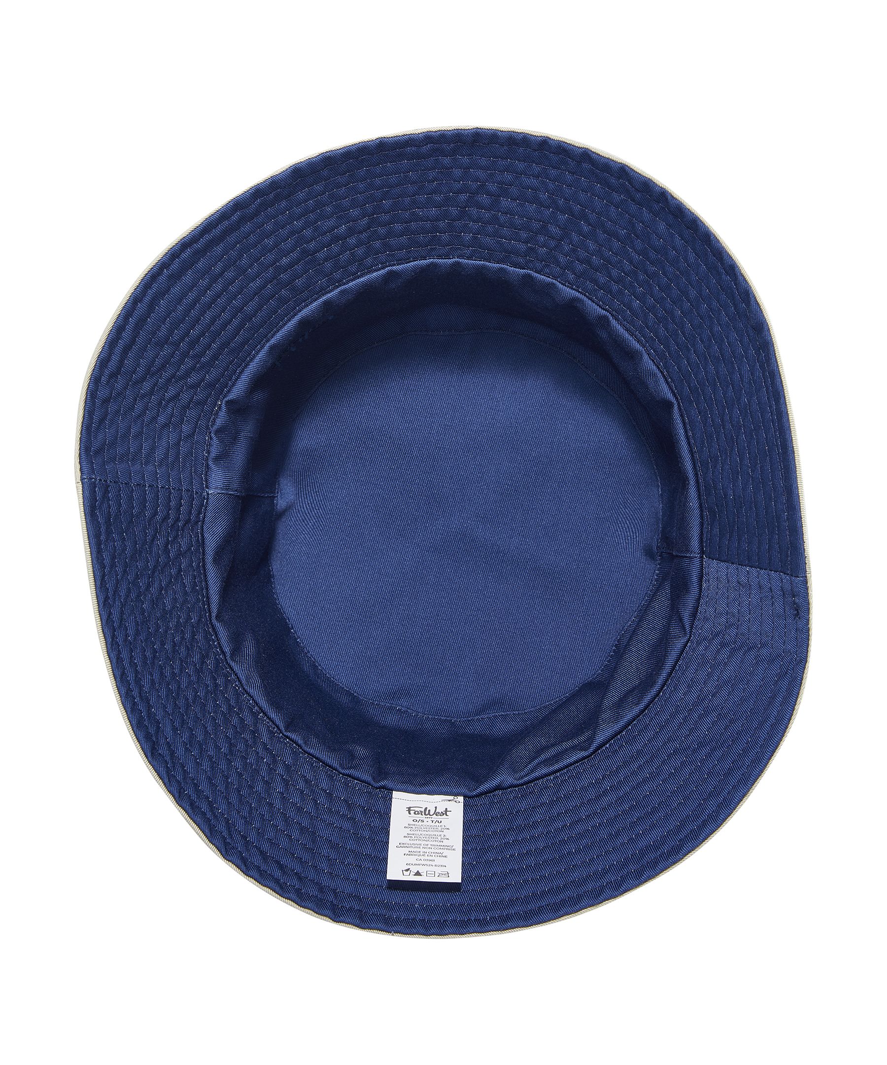 Chapeau cloche réversible pour femmes, FarWest