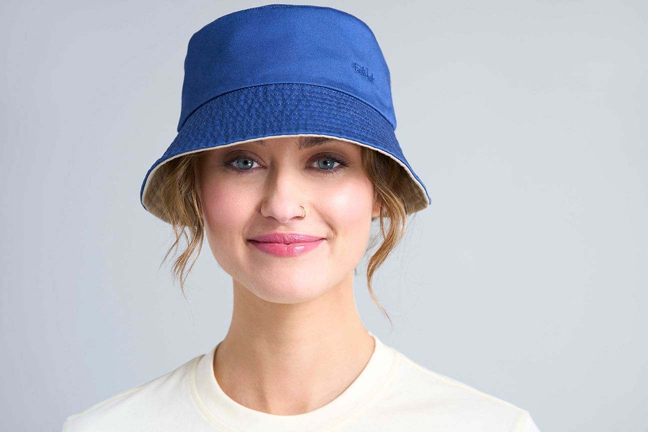 Chapeau cloche réversible pour femmes, FarWest