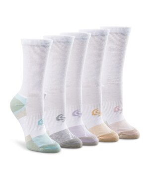 Mi-chaussettes pour femmes, paquet de 5 paires, Extreme Athletic, Copper Sole