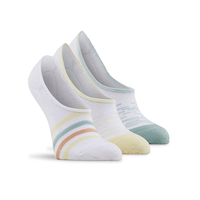 Shambhala Women's 3 Pack Freshtech No Show Sport Socks
