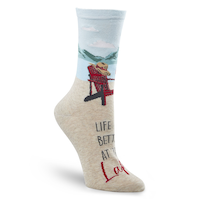 Mi-chaussettes à motifs pour femmes, Denver Hayes Front_Three_Fourths_Angled_Right