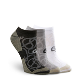 Chaussettes invisibles pour femmes, paquet de 3 paires, Extreme Athletic, Copper Sole Front_Three_Fourths_Angled_Right