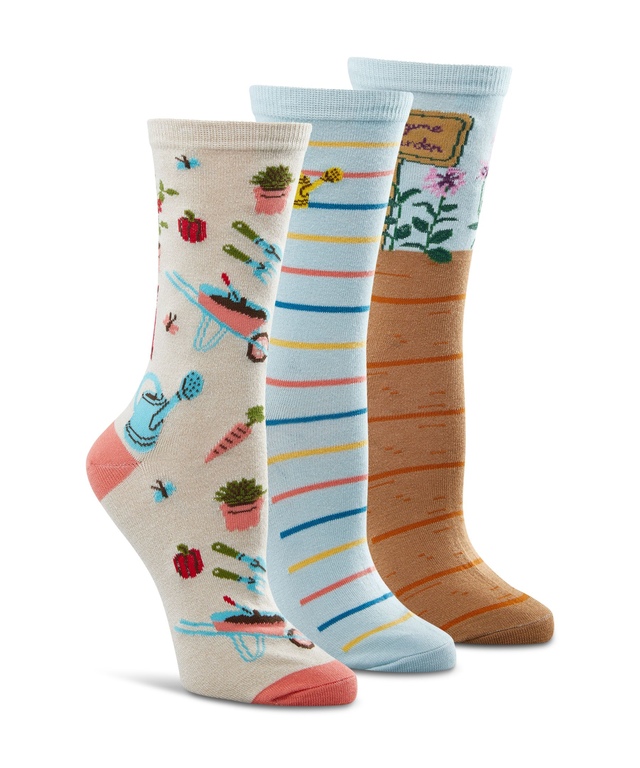 Mi-chaussettes pour femmes, Denver Hayes, paquet de 3&nbsp;paires