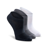 Chaussettes invisibles en microfibre pour femmes, Shambhala, paquet de 3 paires Front_Three_Fourths_Angled_Right