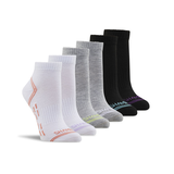 Shambhala Women's Dri-Wear FRESHTECH® Low Cut Athleisure Socks, 6 Pack Front_Three_Fourths_Angled_Right