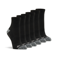 Socquettes de sport mi-hautes avec soutien de voûte plantaire pour femmes, Columbia, paquet de 6&nbsp;paires Front_Three_Fourths_Angled_Right