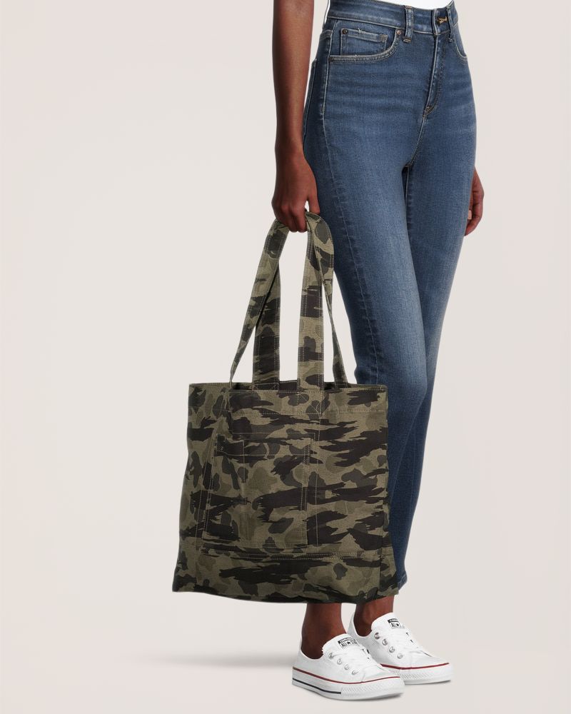 Denver Hayes Jumpstart Lined Stretch Canvas Tote