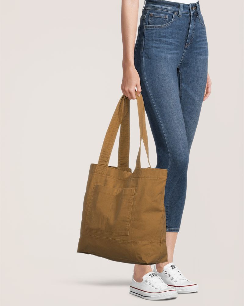 ★DAKS★Brown Bear Check Tote Bag S★ DAKS Beige Diagonal Big Check Lightweight Tote Bag Dark