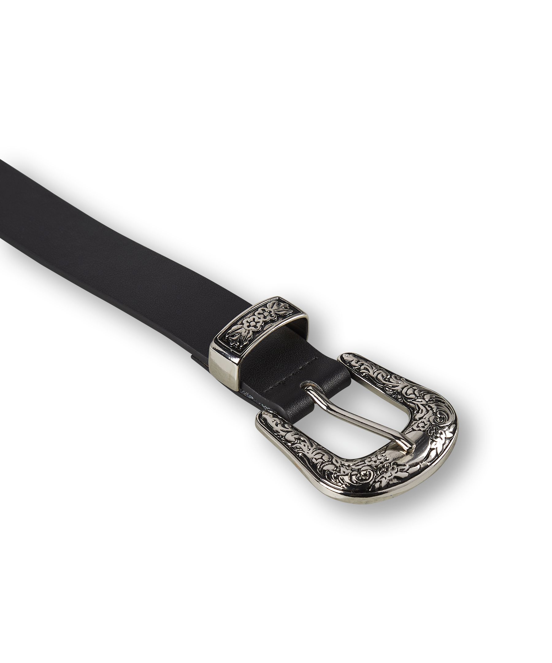 Ceinture en cuir de 1&nbsp;pouce avec boucle en 2&nbsp;pièces pour femmes, Denver Hayes