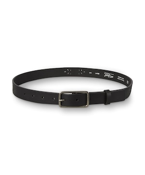 Ceinture de 25 mm en relief et à barre centrale pour femmes, Silver