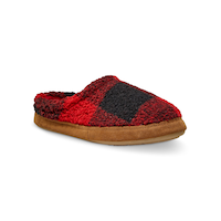 Sabots en berbère à carreaux pour femmes, WindRiver Front_Three_Fourths_Angled_Right