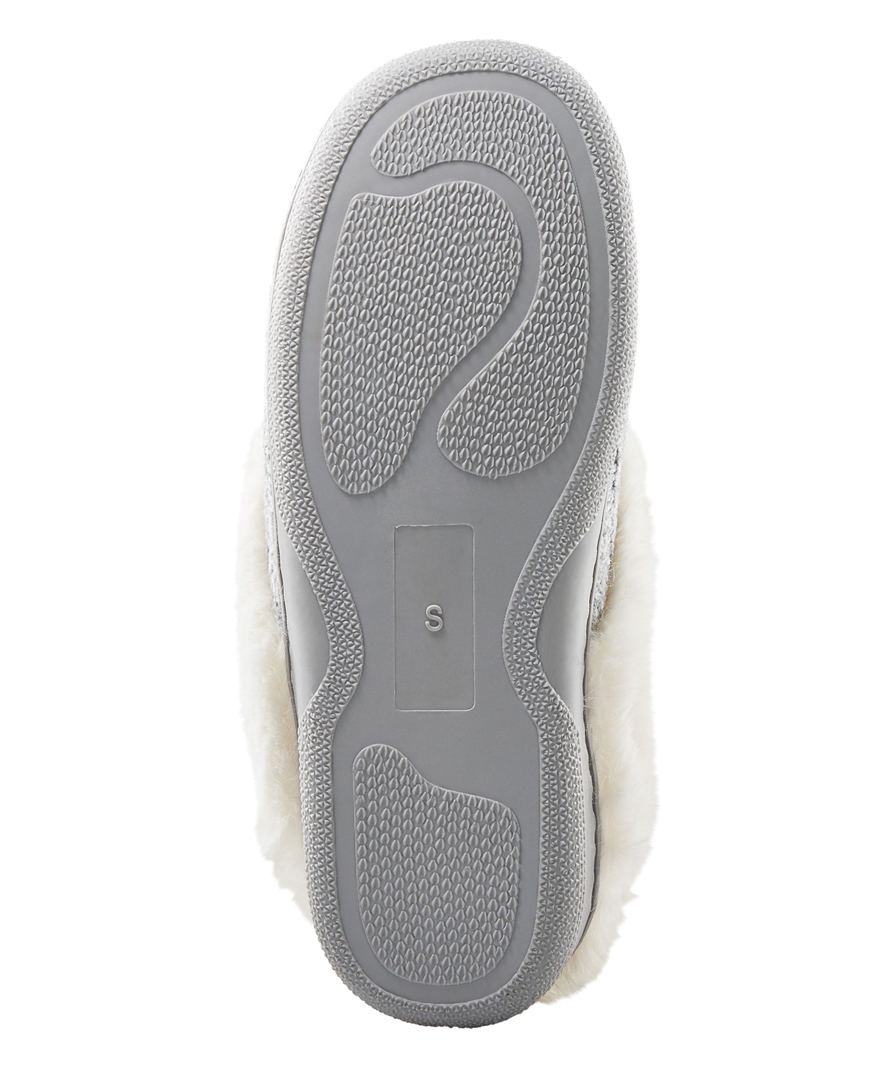 Pantoufles à point de torsade et chenille pour femmes, Denver Hayes