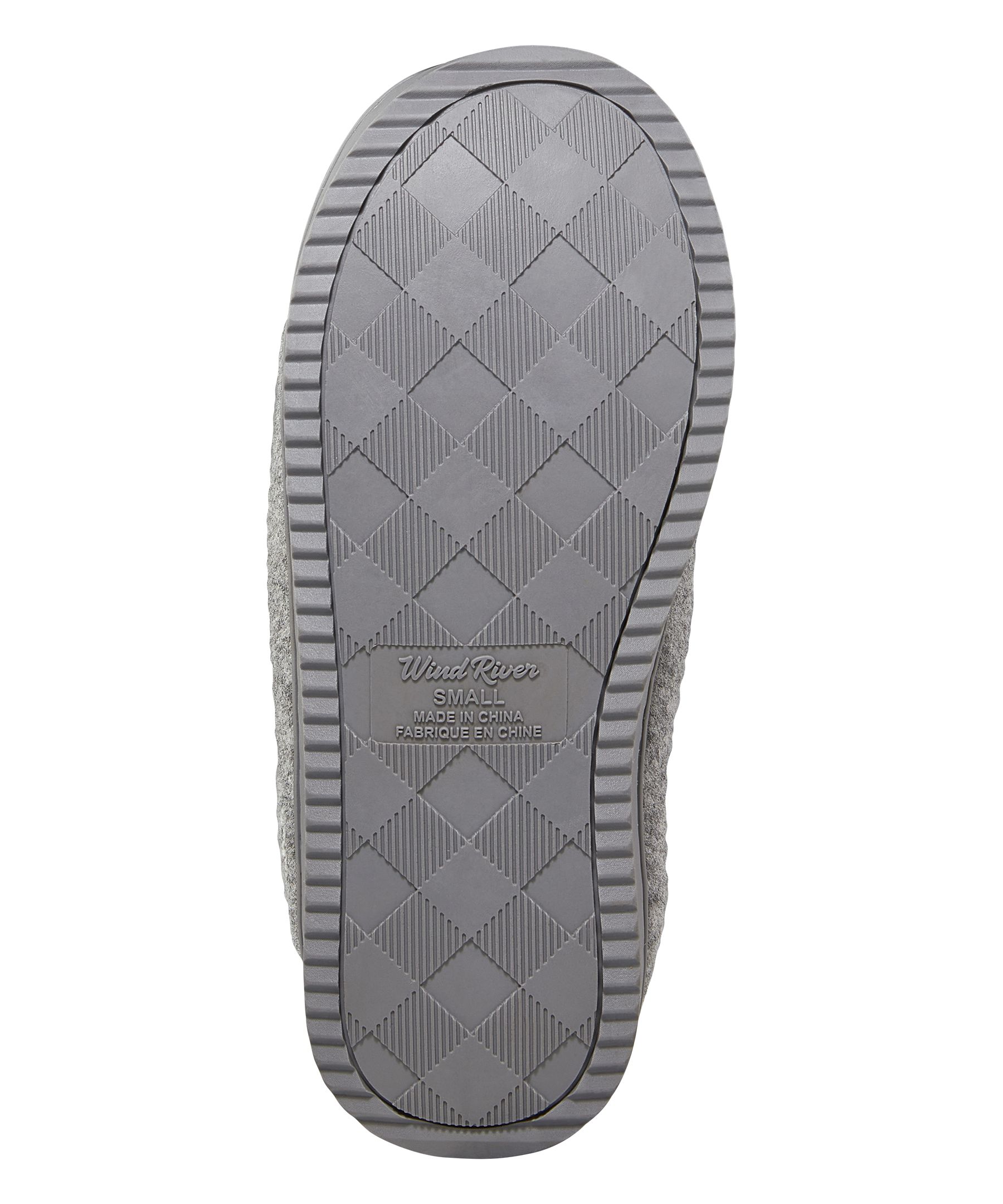 Pantoufles en feutre et en fausse fourrure pour femmes, WindRiver