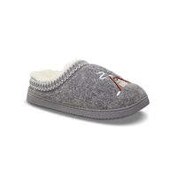 Pantoufles en feutre et en fausse fourrure pour femmes, WindRiver Front_Three_Fourths_Angled_Right