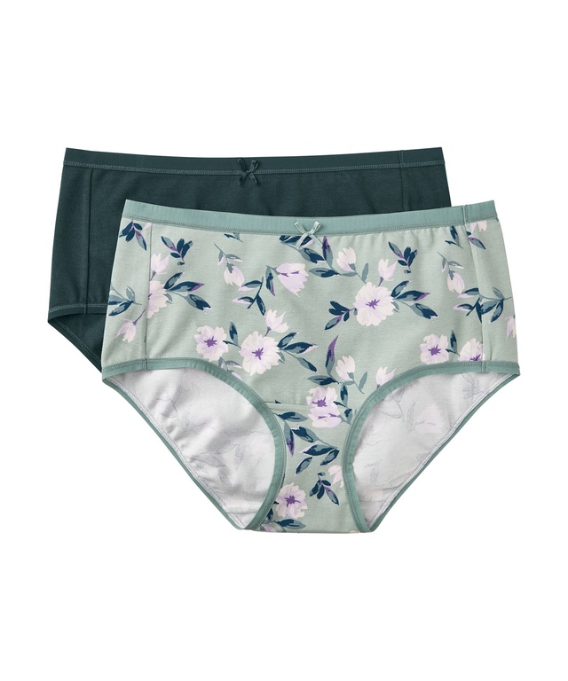 BREEZIES Modern Brief Mutandine Donna Elasticizzate – Morbide E Comode Taglia S-3X - Foto 4