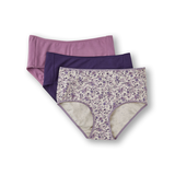 Caleçon en coton extensible pour femmes, Denver Hayes, paquet de 3 Front_Flat