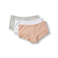 Denver Hayes Women's 3 Pack Cotton Stretch Boyshort Underwear