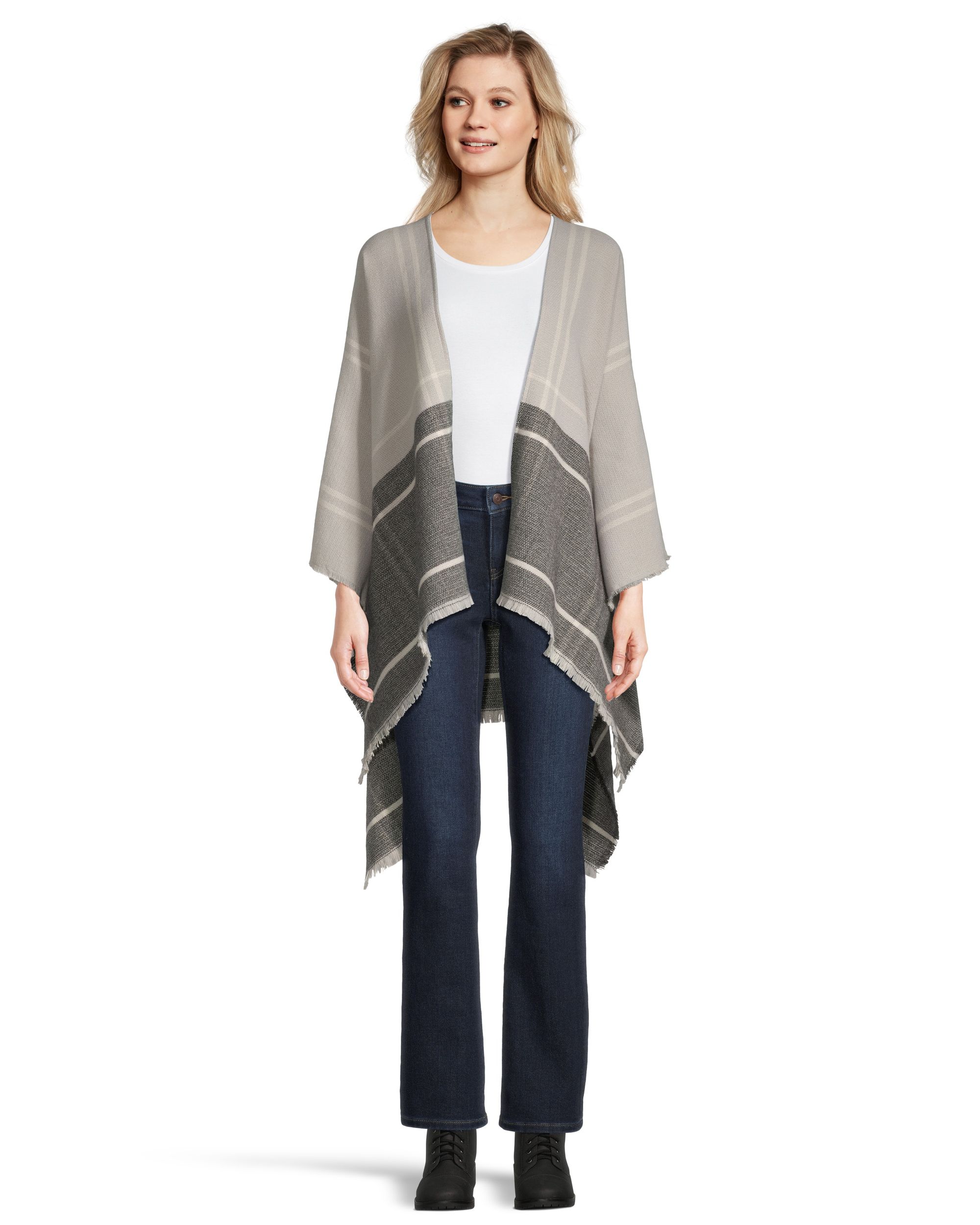 Foulard de style ruana pour femmes, Denver Hayes