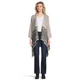 Foulard de style ruana pour femmes, Denver Hayes Front_Flat