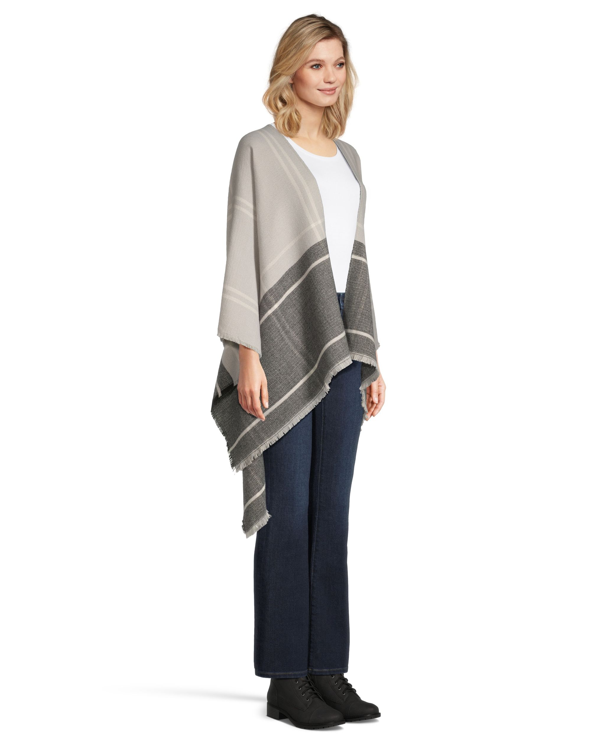 Foulard de style ruana pour femmes, Denver Hayes