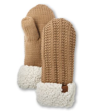 Mitaines en sherpa avec doublure pour femmes, Heritage, WindRiver