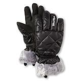 WindRiver Women's T-Max Faux Fur Cuff Gloves Composite_or_Mixed