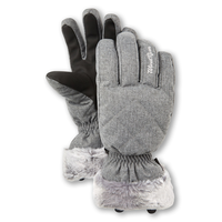 WindRiver Women's T-Max Faux Fur Cuff Gloves