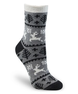 Chaussettes à motif de renne pour femmes BOGO, Heritage, WindRiver