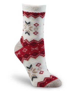 Chaussettes à motif de flocons de neige pour femmes BOGO, Heritage, WindRiver