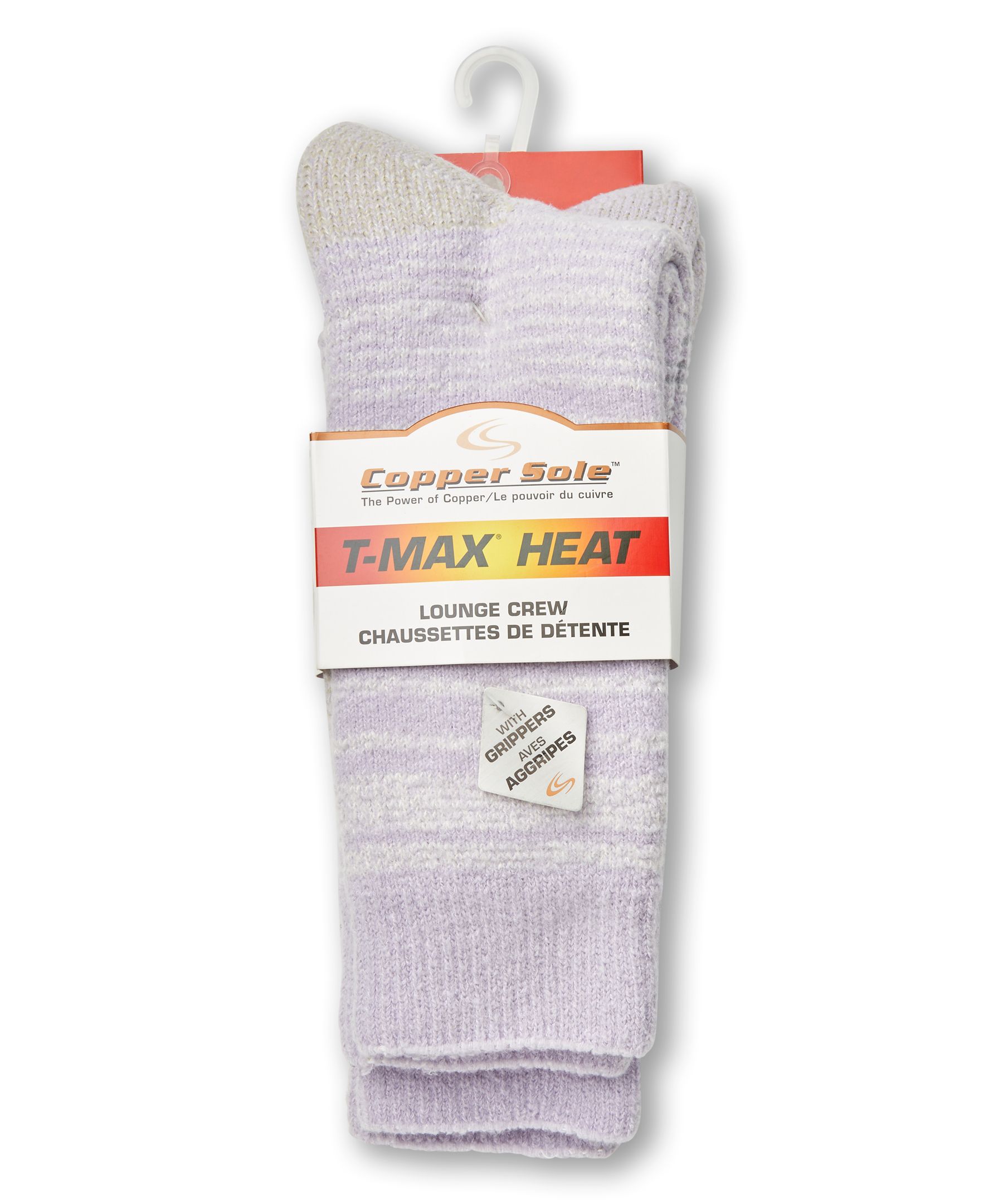 Chaussettes de détente T-Max pour femmes, paquet de 2&nbsp;paires, Copper Sole