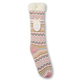 Chaussettes de détente de Denver Hayes à doublure en sherpa pour femmes Front_Flat