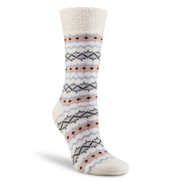Chaussettes en tricot double à revers retroussé pour femmes, Denver Hayes Front_Angled_Right