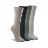 Mi-chaussettes décontractées T-Max Heat pour femmes, WindRiver, paquet de 4 paires Front_Angled_Right
