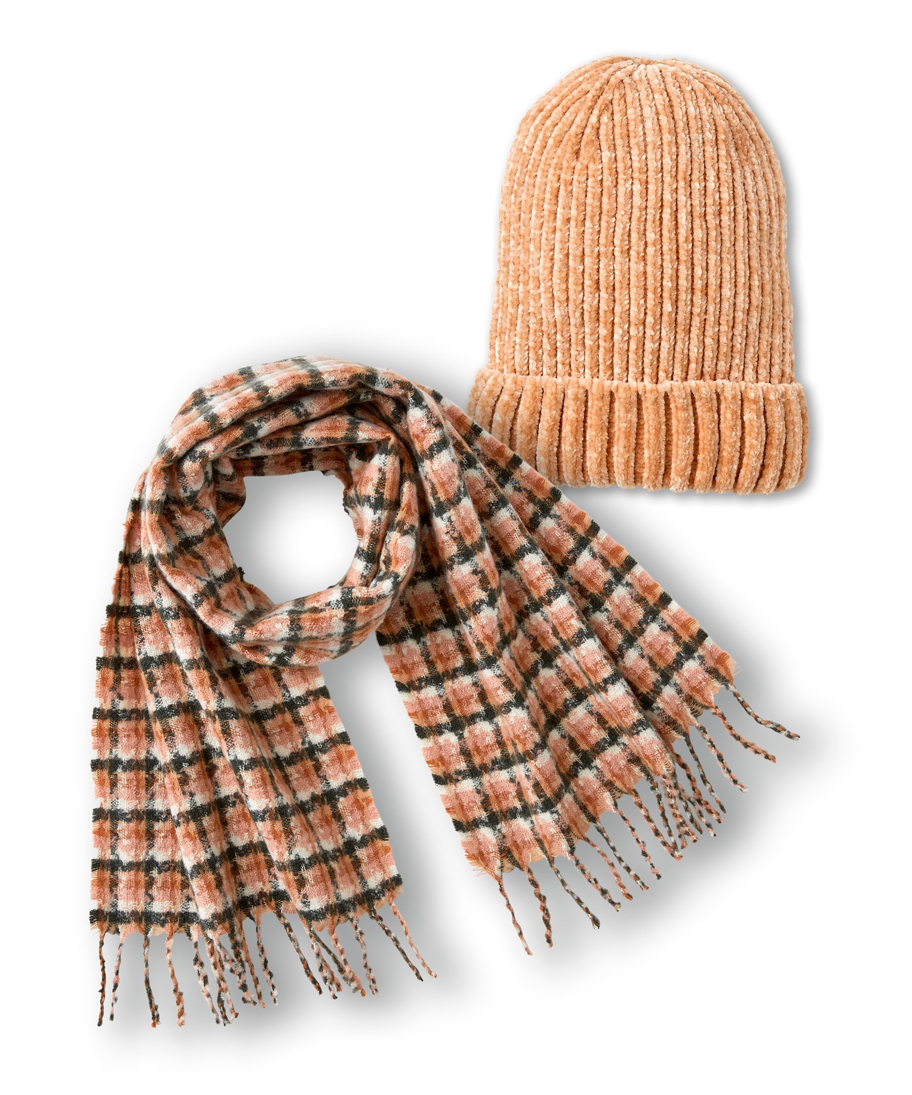 Ensemble foulard et tuque, Denver Hayes Composite_or_Mixed