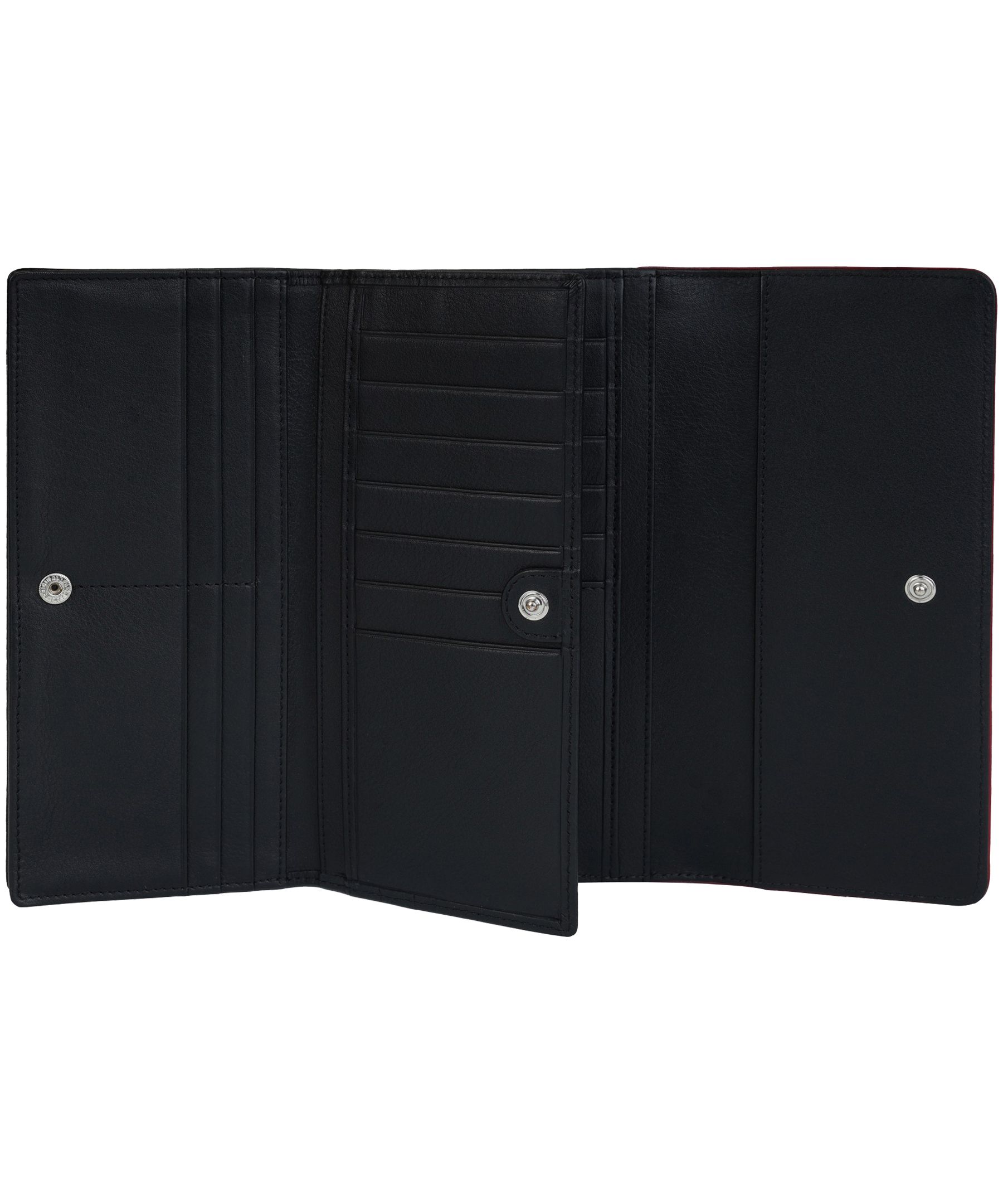 Mancini Leather Goods Unisex Sonoma RFID Secure Quadfold Wallet