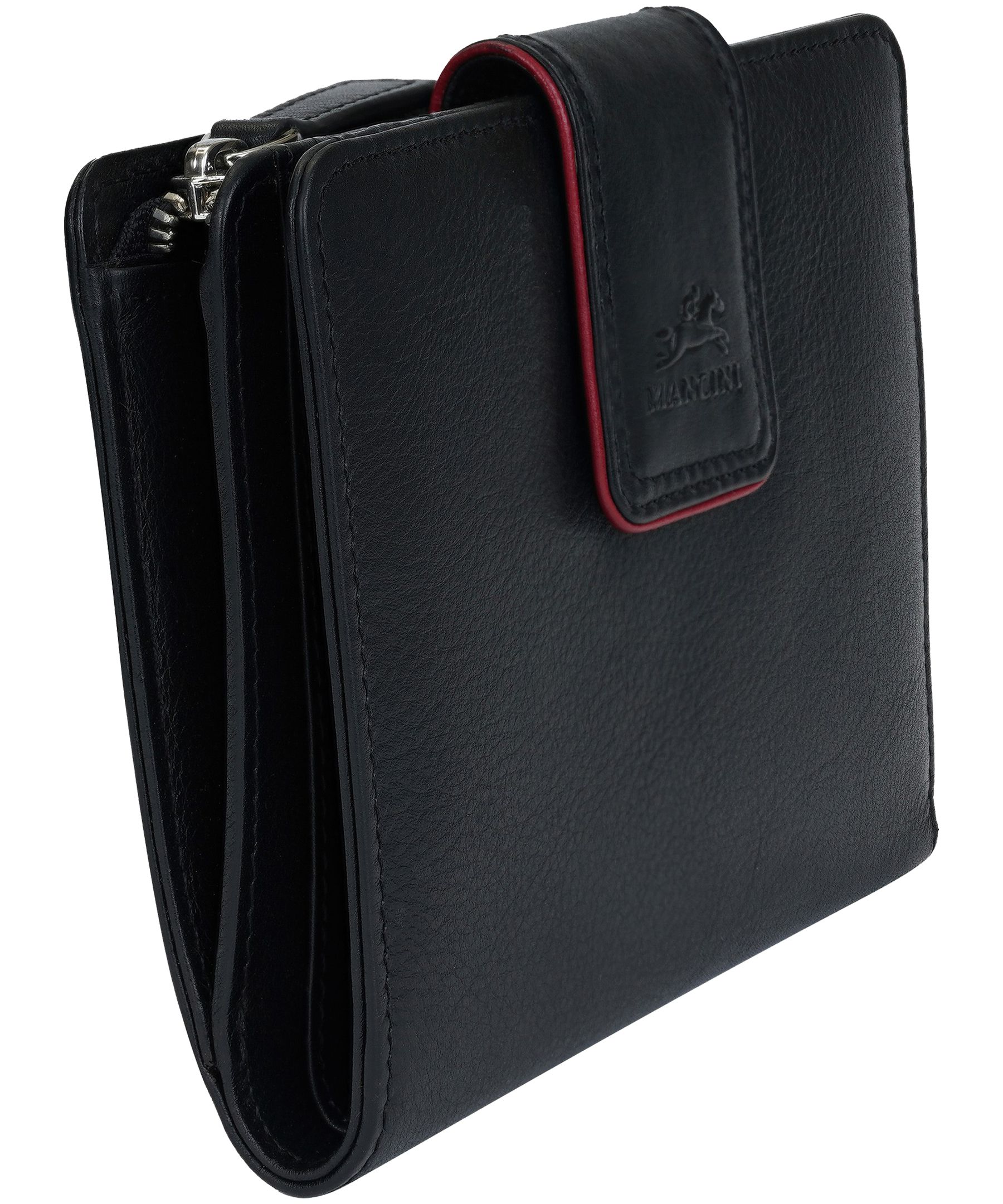 Portefeuille-pochette moyenne de sécurité avec protection RFID pour femmes, Sonoma, Mancini Leather Goods