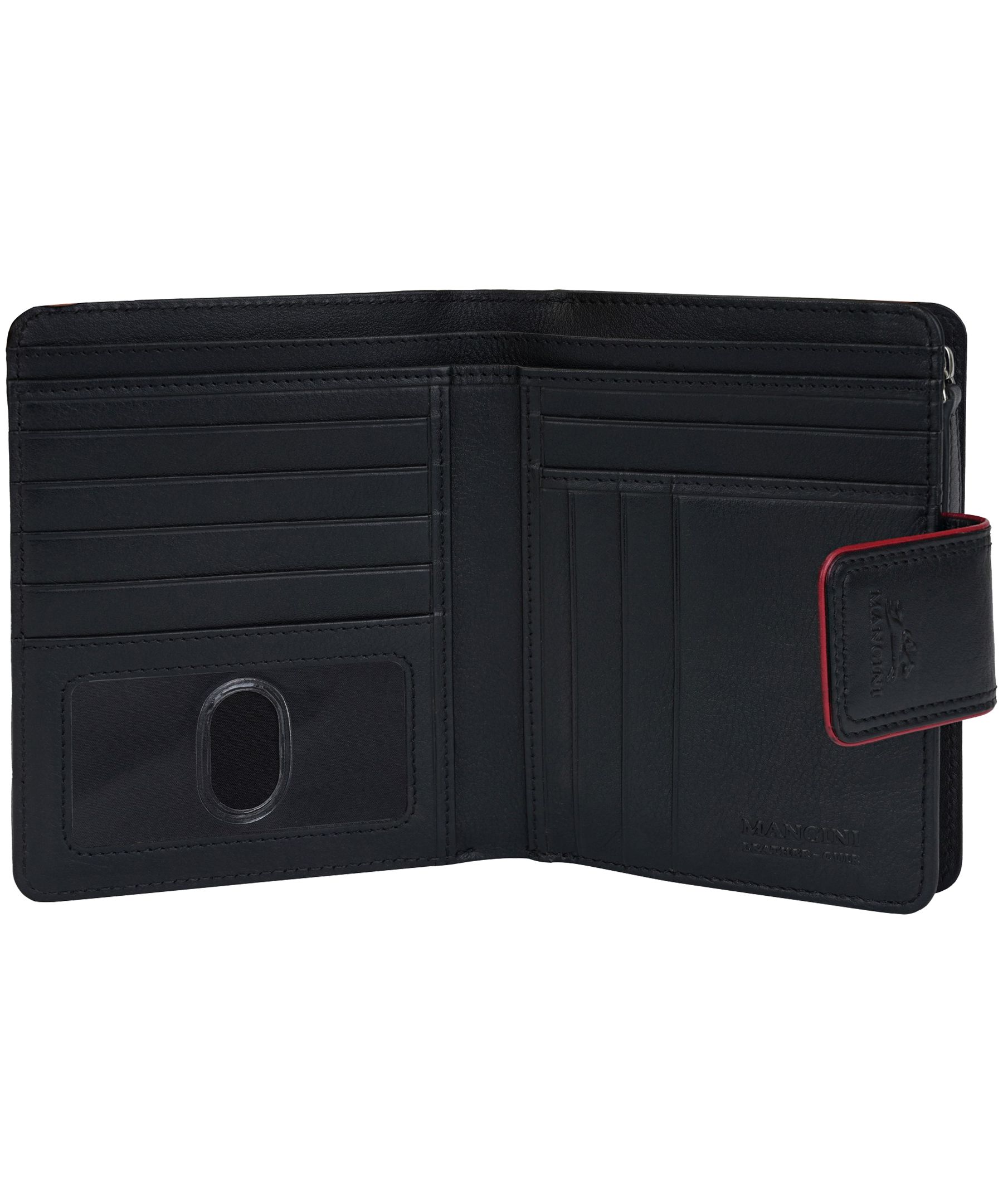 Portefeuille-pochette moyenne de sécurité avec protection RFID pour femmes, Sonoma, Mancini Leather Goods