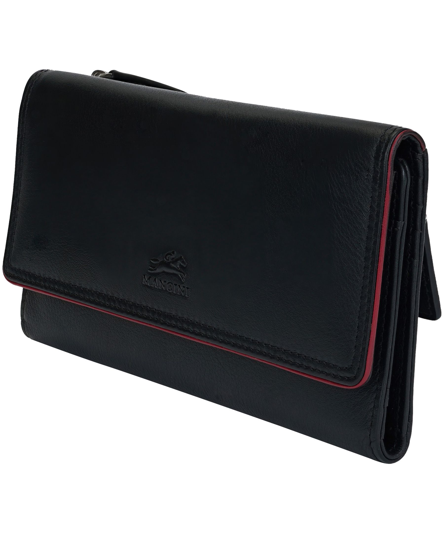 Mancini Leather Goods Women's Sonoma RFID Secure Medium Clutch Wallet