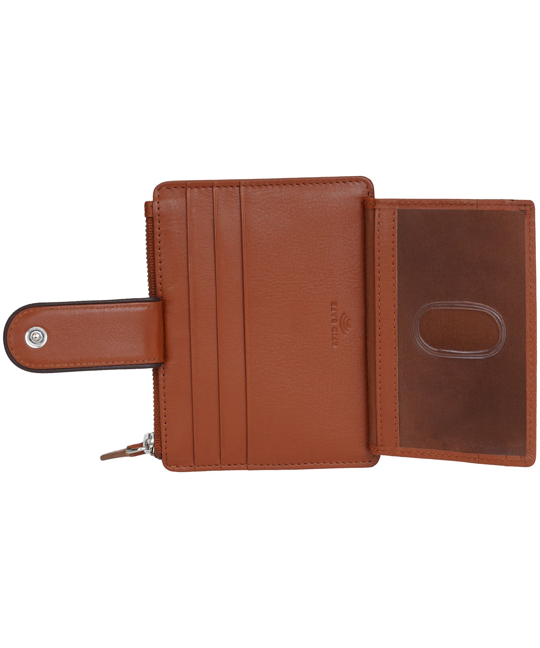 Mancini Leather Unisex  Goods Sonoma RFID Secure Card Case