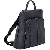 Sac à dos maroquiné pour femmes, Brigitte, Mancini Leather Goods Front_Three_Fourths_Angled_Right