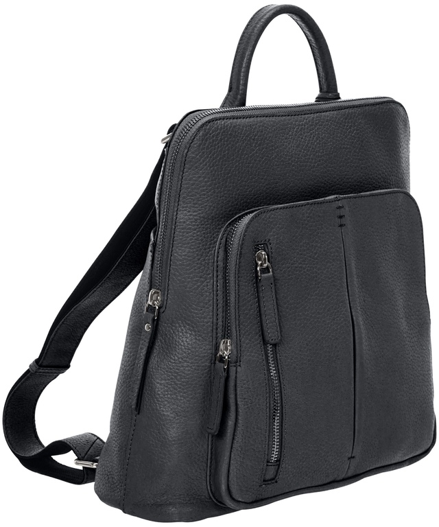 Sac à dos maroquiné pour femmes, Brigitte, Mancini Leather Goods