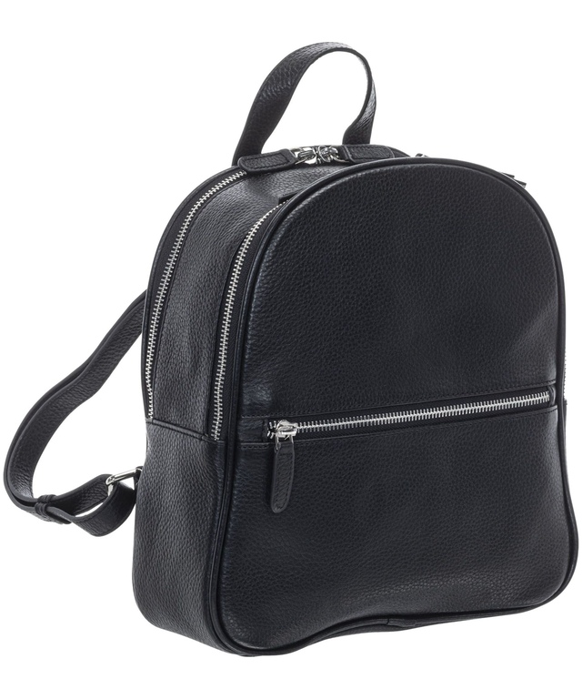 Mancini Leather Goods Women's Pebbled Audrey Backpack